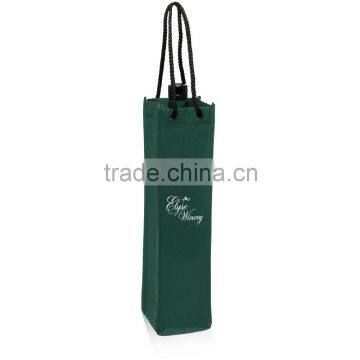 Non-Woven Vineyard One Bottle Personalized Wine Bags Wine Bottle Bag