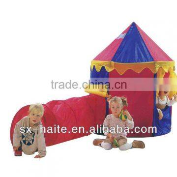 children play tunnel tent