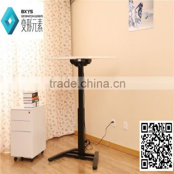 Wholesale Single column electric height adjustable desk for sitting and standing