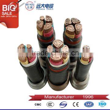 professional copper conductor pvc power cable 75 mm2 HS code for power cable