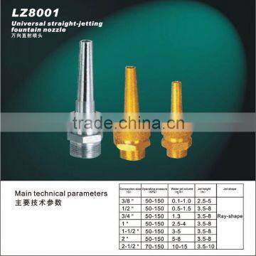 Fine Universal Straight-jetting Fountain Nozzle