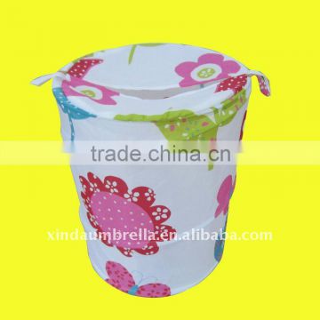 promotional foldable hamper with flower printing