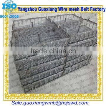 gabion box or metal galvanized metal / steel frame or basket