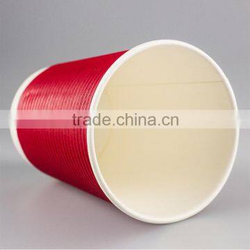 4oz-20oz Anqing High Quality Printed Ripple Wall Paper Coffee Cups photo-4