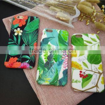 Drawing Painting Jungles Design Hard pc Case for Iphone 6 6s 7 7 Plus photo-3