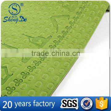 wholesale sports equipment cheap logo printed pvc yoga mat