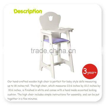 Wooden Doll High Chair photo-2