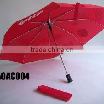 [AOAC004]Auto open&close 3 folding umbrella