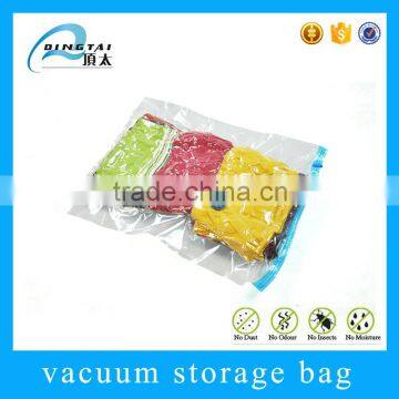 Luggage organizer nylon vacuum storage bag