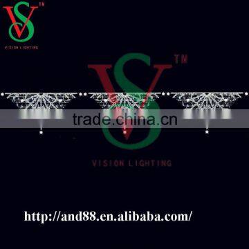 Street Christmas Decorative Fireworks Light Lamppost Motif Light photo-4