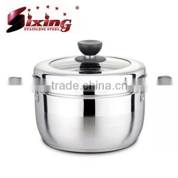 Japanese Style Stainless Steel Steamer Pot