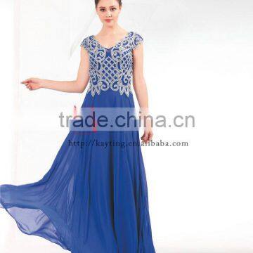 2014 New Arrival Night Gown Evening Prom Dress Party Dress Spanish Style Evening Dress