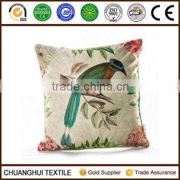 45cm*45cm faux silk printed pillow case cushion cover home Decor