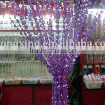 New hot sale crystal beaded door curtain for wedding and home decoration