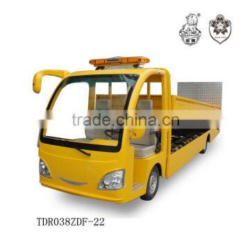 2 seats 48v 4.2kw electric garbage truck