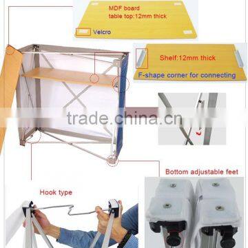 Popular Exhibtion Fair Fabric Structure Collapsible Tables
