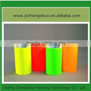 hot sale adhesive fluorescent color paper