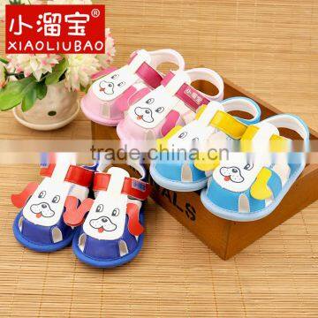 2016 New arrival baby girl shoes roman baby sandal leather baby shoes