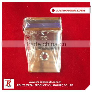 glass railing clamp connect glass and wall