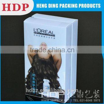 customized hot selling shampoo packaging box