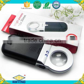 High Quality Reading Foldable LED Light Magnifying Glass photo-4