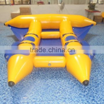 2016 cheap 4 persons Inflatable Flyfish water sports Adults inflatable banana fly fish,Banana Boat 4 persons