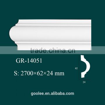 Economical Architectural Decorative Materials PU Crown Molding