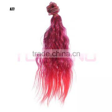 Silky Straight Wave Style and Synthetic Hair Material Extension photo-5