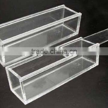 Clear Solid Acrylic Display Cube