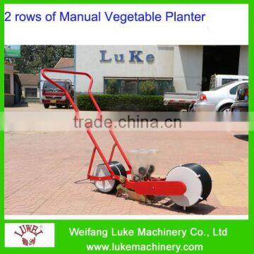 Two Rows of Manual Vegetable Seeder Machine