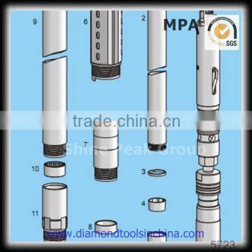 Wet Granite Marble Stone Coring Diamond Core Drill Bit With Centre Bit photo-2