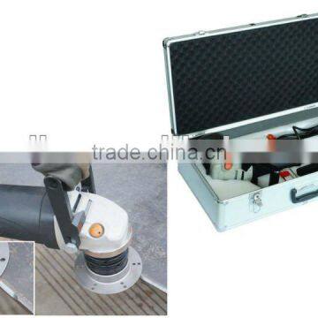 Portable plate beveling machine