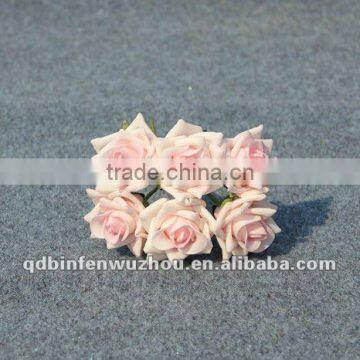 Artificial Floral Bridal Rose Flower Pick,Artificial Foam Flower for Wedding Decoration