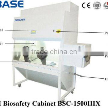 CE and SGS certified Class III Biological safety Cabinet BSC-1500IIIX