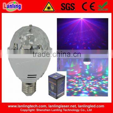 3W RGB rotation LED Family disco party effect light small gifts