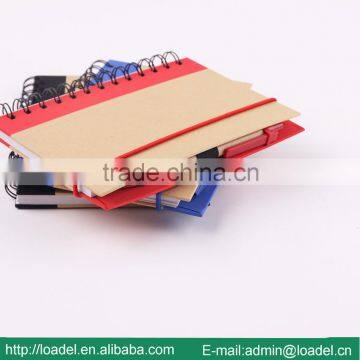 Cheap Bulk Kraft Notebook,recycled Kraft Paper Notebook With Pen photo-3