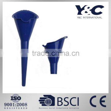 plastic oil funnel/long tube car plastic oil funnel