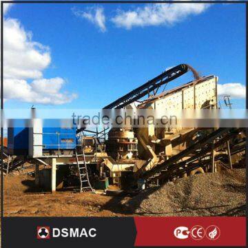 World advanced mobile sand making production line