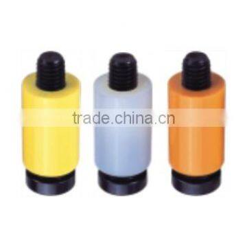 Orange color parting locks,