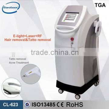 3 Handles Skin Care Skin Rejuvenation Bipolar RF E Light IPL Laser Rejuvenating Machines photo-3