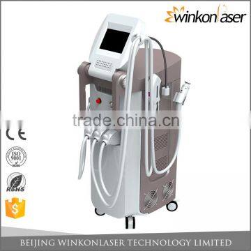 Factory Direct Sell High Quality Elight + SHR + Nd:yag Laser + RF Technology Opt Shr Hair Removal Machine