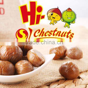 Ready to eat Roasted Peeled Chestnuts snacks