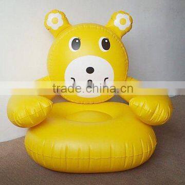 inflatable bear chair for children