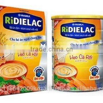 Ri-Dielac Infant Cereal Milk/Baby Food/ Pig and Carrot Ingredient/ 200gr and 350gr