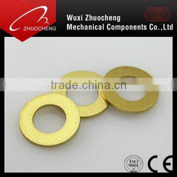 high tensile customized plain copper brass washer