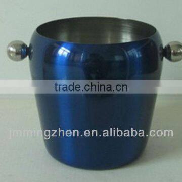 1.0L Stainless Steel Wine Ice Bucket With Handle photo-2
