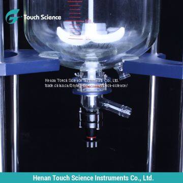 Cheapest Price of Laboratory Rotating 100L Double Layer Glass Reactor photo-5
