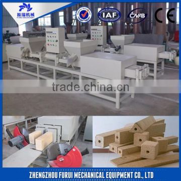 Hot sell wood pallet equipment for pressing sawdust/sawdust press machine