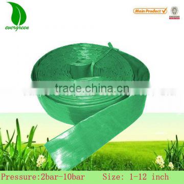 Green PVC Rubber Layflat Hose