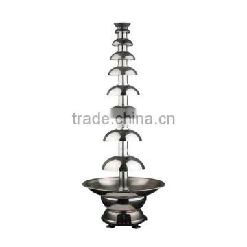 Hotel supplies design Detachable Maquina de 9 Tiers Chocolate fountain price